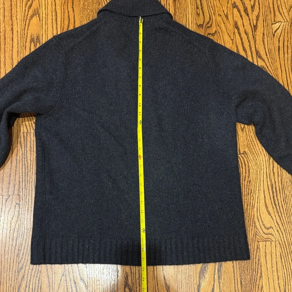 Bloomingdale's Black v-neck /cowl neck Sweater for Men - Picture 10 of 11